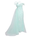 Load image into Gallery viewer, ELVA MINT MAXI DRESS
