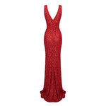 Load image into Gallery viewer, TRISH RED MAXI DRESS
