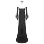 Cargar imagen en el visor de la galería, TQUEEN  BLACK MAXI DRESS
