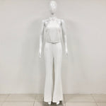 Carregar imagem no visualizador da galeria, TWINL SASHES RIBBON WHITE SUIT
