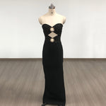 Charger l&#39;image dans la galerie, OLIONI HOLLOW OUT 3D MAXI DRESS
