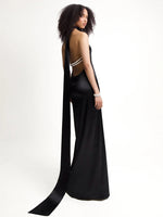 Carregar imagem no visualizador da galeria, CALLIE PEARLS CHAIN MAXI DRESS
