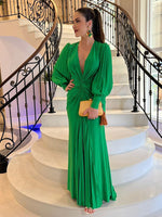 Загрузить изображение в средство просмотра галереи, DOLORES LANTERN SLEEVE LONG DRESS
