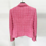 Load image into Gallery viewer, SULVIA AUTUMN TWEED WOOLEN JACKET
