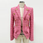 Load image into Gallery viewer, SULVIA AUTUMN TWEED WOOLEN JACKET
