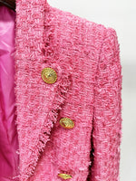 Load image into Gallery viewer, SULVIA AUTUMN TWEED WOOLEN JACKET
