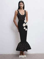 Carregar imagem no visualizador da galeria, BECKY MERMAID MIDI DRESS
