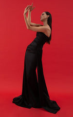 Cargar imagen en el visor de la galería, URIOLY BLACK LONG DRESS
