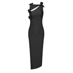 Load image into Gallery viewer, IOGA BLACK LONG DRESS
