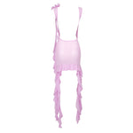 Load image into Gallery viewer, PUANI LIGHT PINK MESH DRESS
