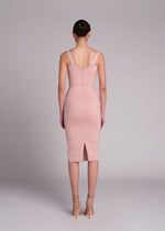 Carregar imagem no visualizador da galeria, APOPI PINK MIDI DRESS
