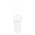 Carregar imagem no visualizador da galeria, ASOYU WHITE MIDI DRESS
