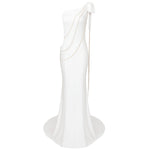 Charger l&#39;image dans la galerie, BOYER WHITE LONG DRESS
