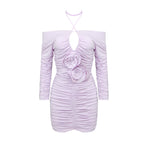 Load image into Gallery viewer, BVICI LAVENDER MINI DRESS
