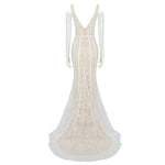 Load image into Gallery viewer, ECRIBO WHITE LONG DRESS
