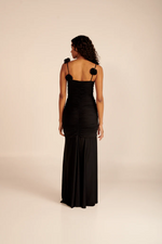 Load image into Gallery viewer, RVIVE BLACK LONG DRESS
