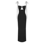 Load image into Gallery viewer, MTIPYA BLACK LONG DRESS
