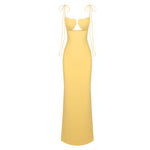 Load image into Gallery viewer, MTIPYA YELLOW LONG DRESS
