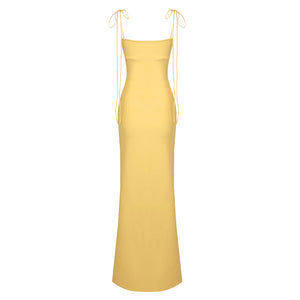 MTIPYA YELLOW LONG DRESS