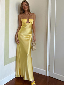 MTIPYA YELLOW LONG DRESS