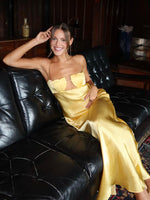 Load image into Gallery viewer, MTIPYA YELLOW LONG DRESS
