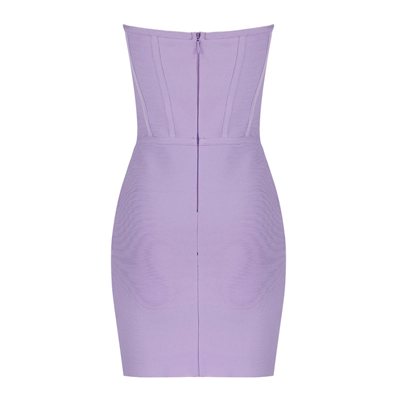 LITCHY LAVENDER MINI DRESS