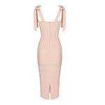 Cargar imagen en el visor de la galería, OLIVIA PINK MIDI DRESS
