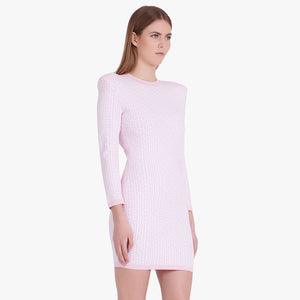 SUSAN JACQUARD SLIM DRESS