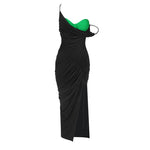 Cargar imagen en el visor de la galería, CLARA ONE SHOULDER MAXI DRESS
