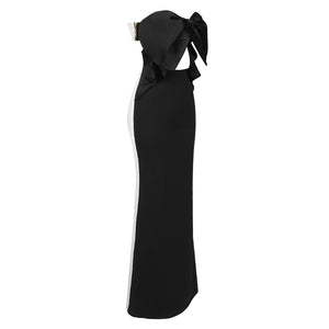 GETAR BLACK LONG DRESS