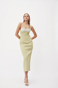 GBANDOIR BEIGE LONG DRESS