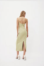 Cargar imagen en el visor de la galería, GBANDOIR BEIGE LONG DRESS
