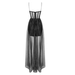 Cargar imagen en el visor de la galería, TOLIA BLACK LONG DRESS
