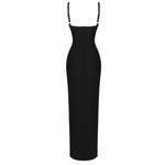 Load image into Gallery viewer, UALD BLACK LONG DRESS
