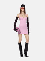 Load image into Gallery viewer, UQIE PINK MINI DRESS
